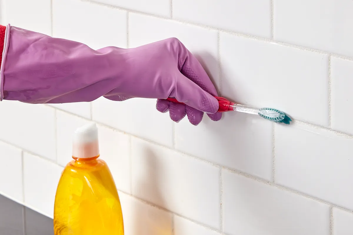 Homemade Grout Cleaner