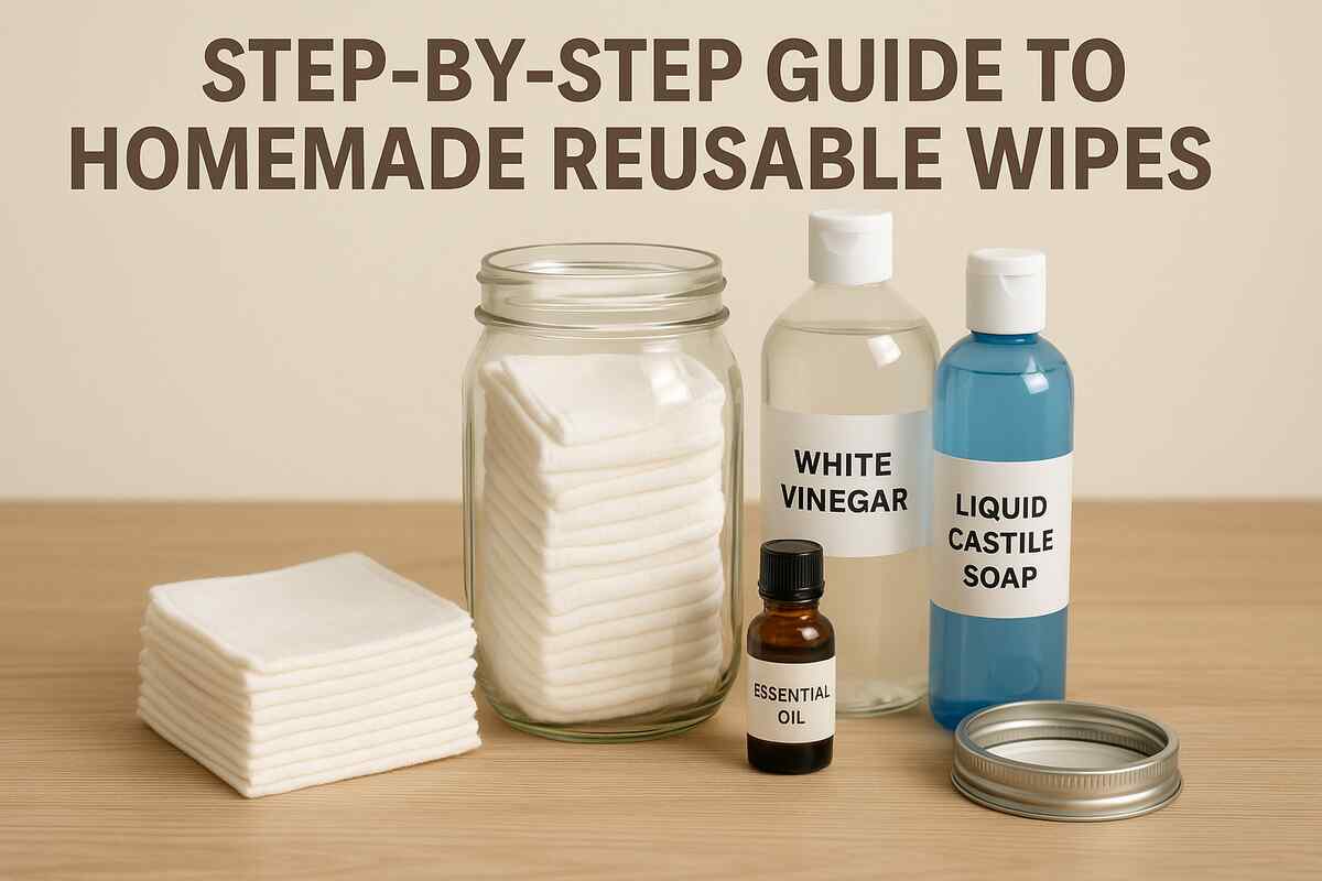 Reusable Wipes: DIY Guide for Eco-Friendly Cleaning