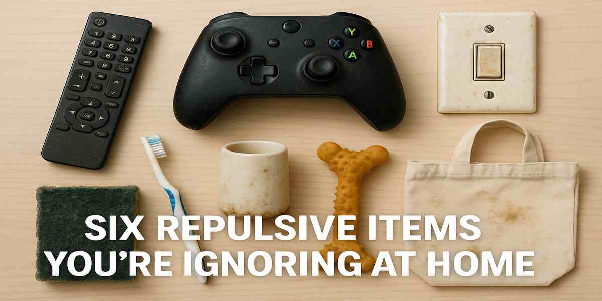 Six Repulsive Items You're Ignoring at Home