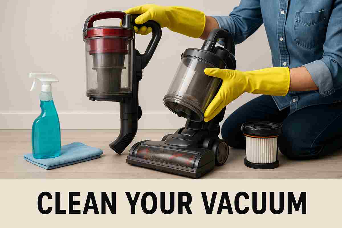 Clean Your Vacuum: The Right Way to Deep Clean It
