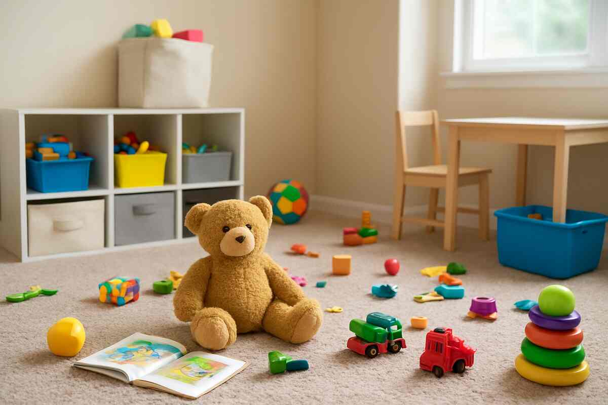 10 Easy Ways to Make a Messy Playroom Into A Clean Area
