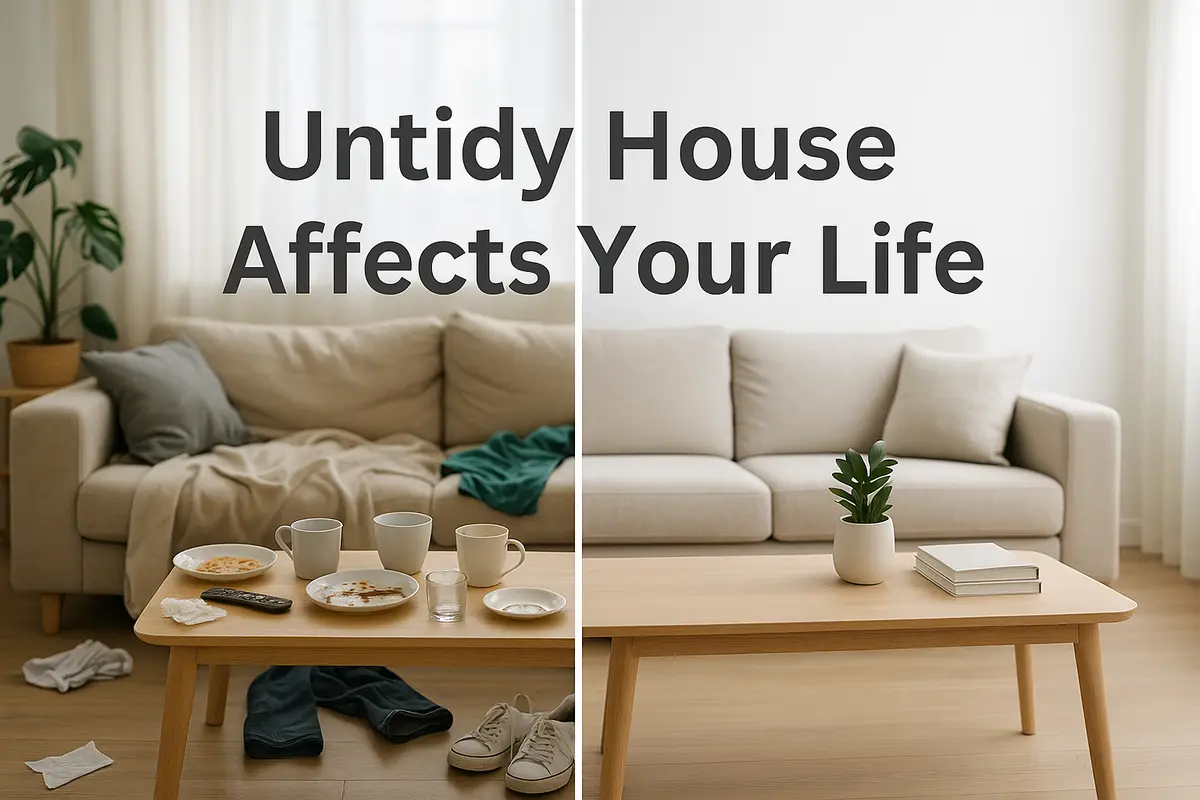 Top 10 Ways an Untidy House Affects Your Life