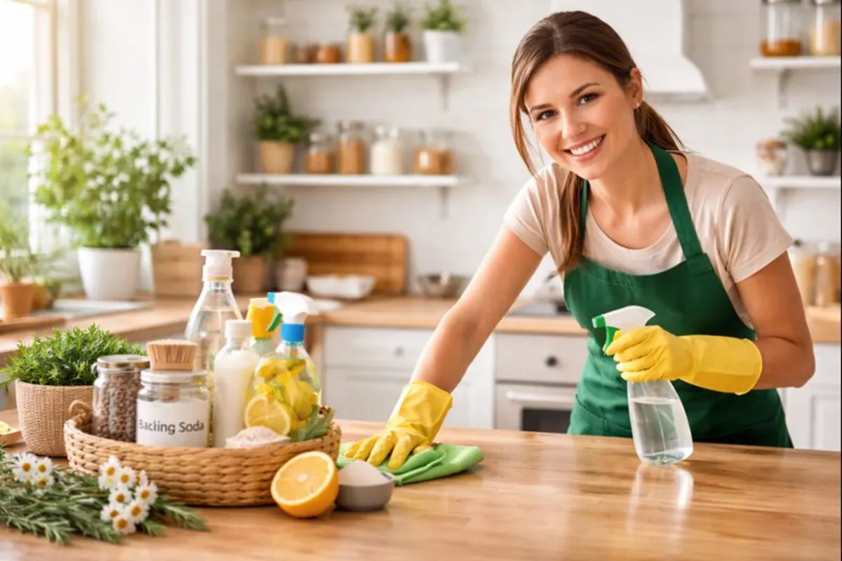 Natural House Cleaning Tips for a Healthier Home