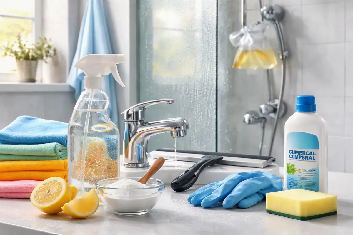 Simple Solutions for Hard Water Stains on Glass and Taps