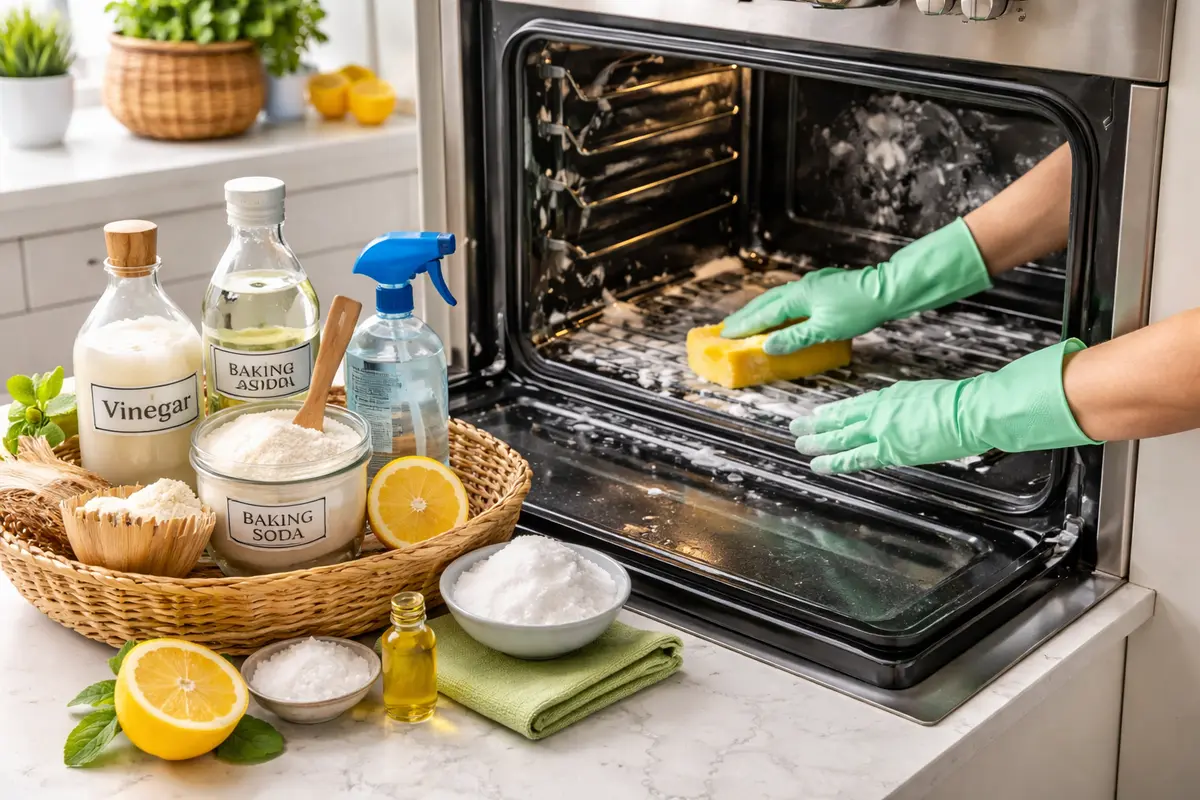How to Deep Clean Your Oven Using Natural Ingredients